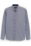 Bugatti Geo Print Shirt  - Blue