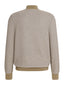 Bugatti Half-zip Cotton Sweater-Knitwear-Bugatti-Beige-S-Diffney Menswear