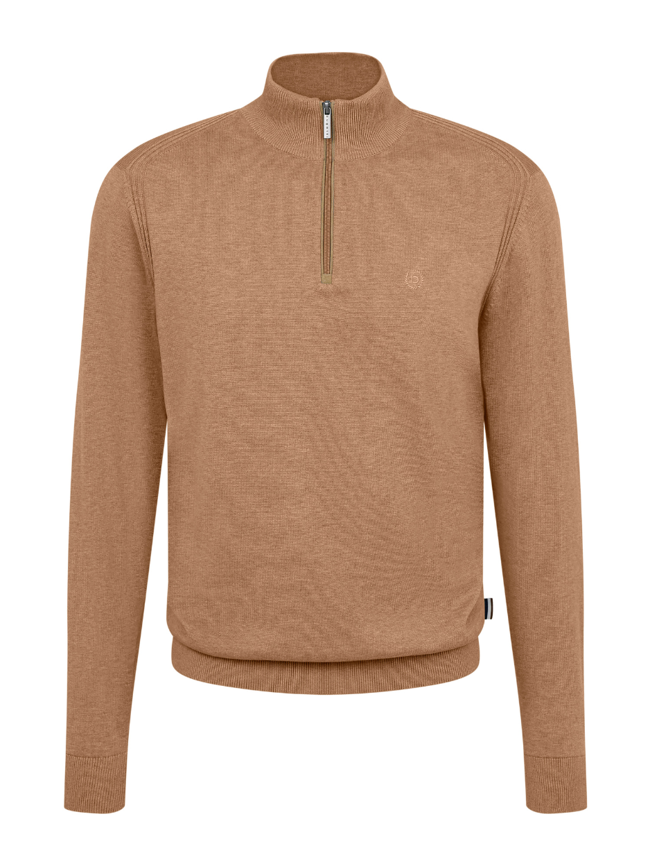 Bugatti Half-zip Cotton Sweater – Diffney Menswear