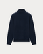 Bugatti Half-Zip Mixed-Media Sweater