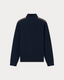Bugatti Half-Zip Mixed-Media Sweater