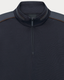 Bugatti Half-Zip Sweatshirt with Shoulder Panels