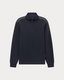 Bugatti Half-Zip Sweatshirt with Shoulder Panels