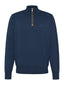 Bugatti Knitted Sweater Half-zip-Knitwear-Bugatti-Denim-S-Diffney Menswear