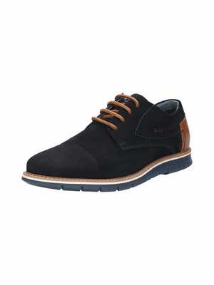 Bugatti Lace-Up Simone Comfort Suide Shoes