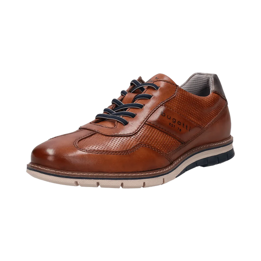 Bugatti Lace Up Simone Shoe - Tan
