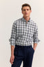 Bugatti Long-Sleeve Checked Casual Shirt