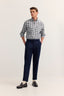 Bugatti Long-Sleeve Checked Casual Shirt