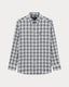 Bugatti Long-Sleeve Checked Casual Shirt