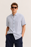 Bugatti Short Sleeve Micro-Print Shirt