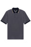 Bugatti Short Sleeve Polo Shirt with Tipped Collar