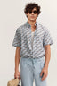 Bugatti Short Sleeve Tropical Print Shirt