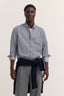 Bugatti Striped Cotton Button-Down Shirt