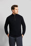 Bugatti Textured Half-Zip Sweater