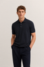 Bugatti Textured Short Sleeve Polo Shirt