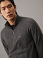 Calvin Klein Cotton Silk Quarter Zip Jumper