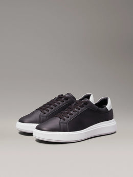 Calvin Klein Low Top Lace Up Leather Trainers