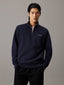 Calvin Klein Micro Logo Repreve Zip Neck Sweatshirt