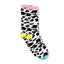 Cow Print Bamboo Sock (seamless toe)