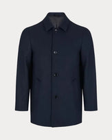 Daniel Grahame Dark Blue Bales Tailored Coat