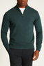 Diffney 2-Ply Merino Wool Mix Half-Zip Sweater