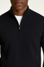 Diffney 2-Ply Merino Wool Mix Half-Zip Sweater