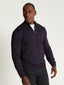 Diffney 2-Ply Merino Wool Mix Half-Zip Sweater