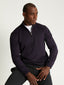 Diffney 2-Ply Merino Wool Mix Half-Zip Sweater