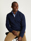 Diffney 2-Ply Merino Wool Mix Half-Zip Sweater