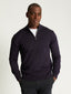 Diffney 2-Ply Merino Wool Mix Half-Zip Sweater