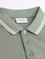 Diffney Contrast Tipping Polo Shirt