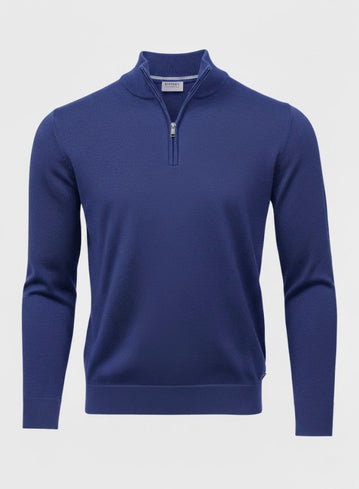 Diffney Cotton Half Zip