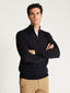 Diffney Merino Wool Mix Half-Zip Sweater