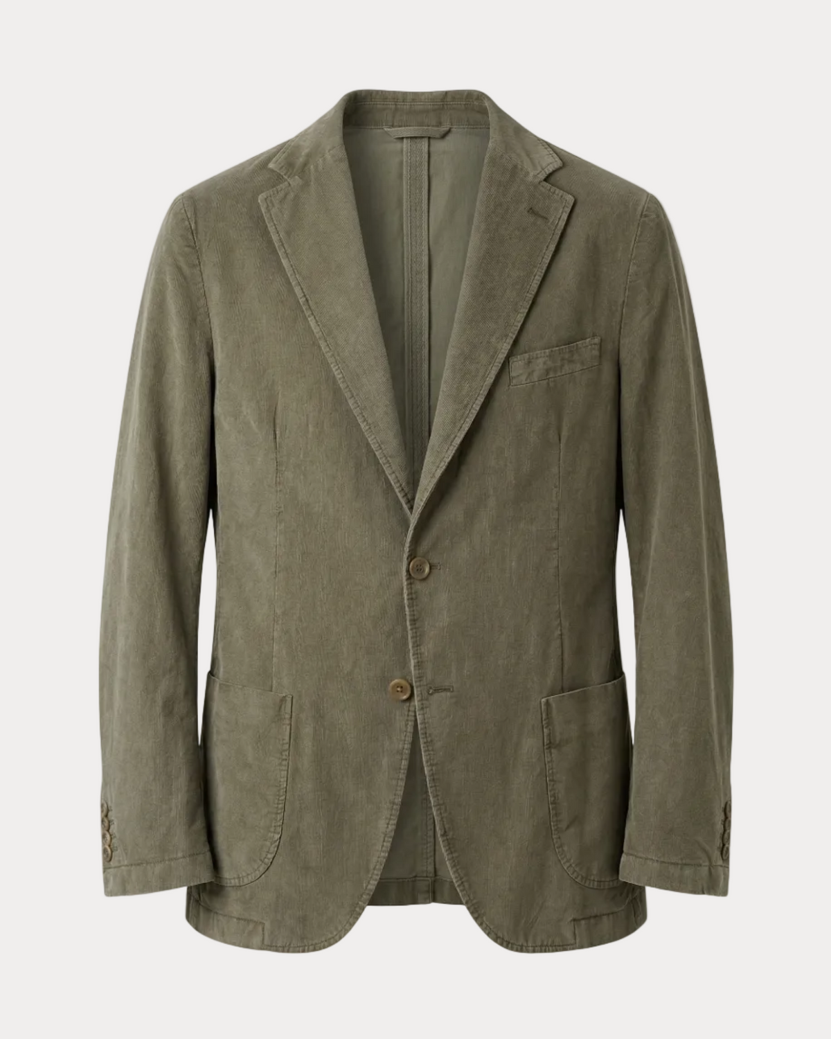Digel Brady Blazer | Structured Single-Breasted Jacket in Green ...