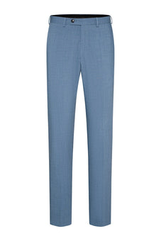 Digel Extra Slim Fit Suit Trousers-Suit trousers-Digel-Blue-30R-Diffney Menswear