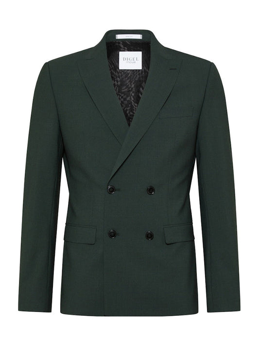 Digel Nash Extra Slim Fit Jacket-Suit jackets-Digel-Green-38R-Diffney Menswear