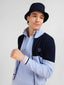Eden Park Colour Block Cardigan-Knitwear-Eden Park-Sky Blue-M-Diffney Menswear