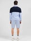 Eden Park Colour Block Cardigan-Knitwear-Eden Park-Sky Blue-M-Diffney Menswear