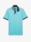 Eden Park Contrast Collar Polo-Tops-Eden Park-Turquoise-S-Diffney Menswear