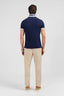 Eden Park Contrast Trim Polo Shirt-Tops-Eden Park-Denim-M-Diffney Menswear