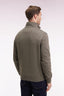 Eden Park Cotton Fleece Zip-Up Sweatshirt With A Stand-Up Collar