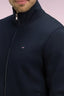Eden Park Cotton Fleece Zipped Sweatshirt