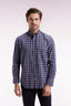 Eden Park Cotton Plaid Shirt With A Straight Cut