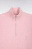 Eden Park Cotton Quarter-Zip Trucker Neck Sweater