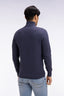 Eden Park Cotton Quarter-Zip Trucker Neck Sweater