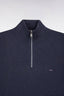 Eden Park Cotton Quarter-Zip Trucker Neck Sweater