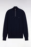 Eden Park Cotton Quarter-Zip Trucker Neck Sweater