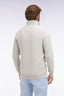 Eden Park Cotton Quarter-Zip Trucker Neck Sweater