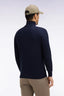 Eden Park Cotton Quarter-Zip Trucker Neck Sweater