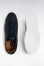 Eden Park Grained Leather Sneakers